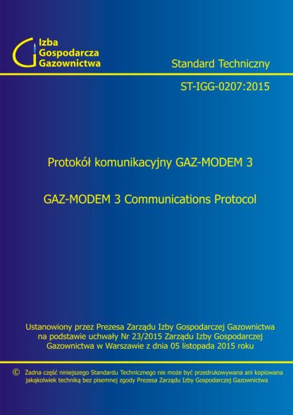 ST-IGG-0207:2015