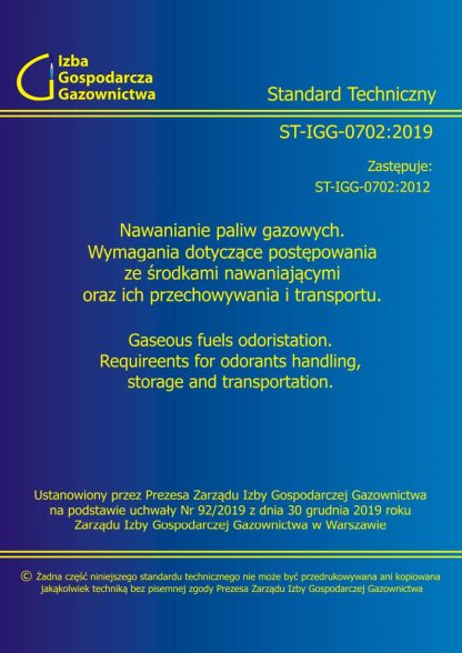 ST-IGG-0702:2019