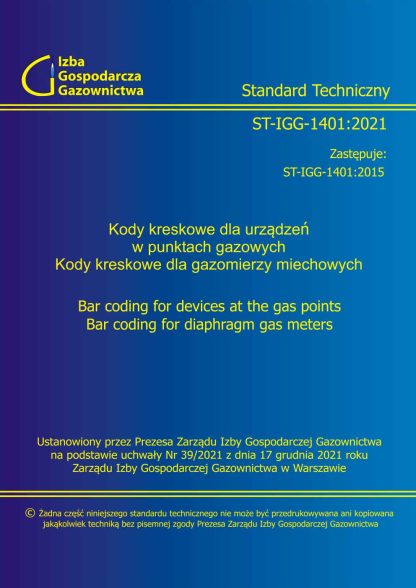 ST-IGG-1401:2021