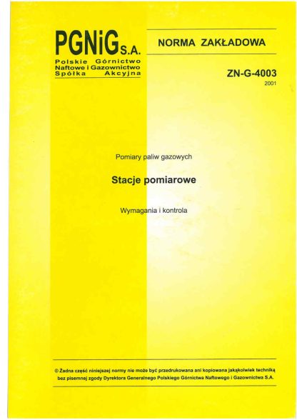 ZN-G-4003:2001